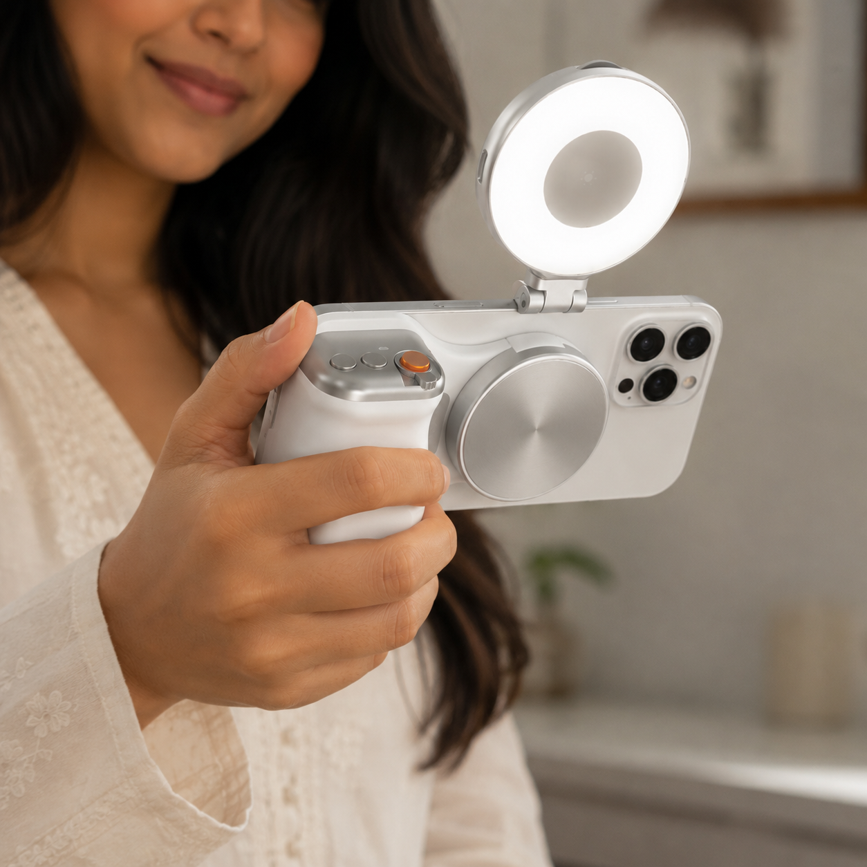 HORVO Magnetic Phone Camera Grip & Stand
