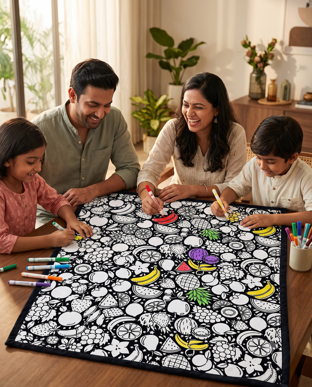 HORVO Canvas — Color Your Own Plush Blanket