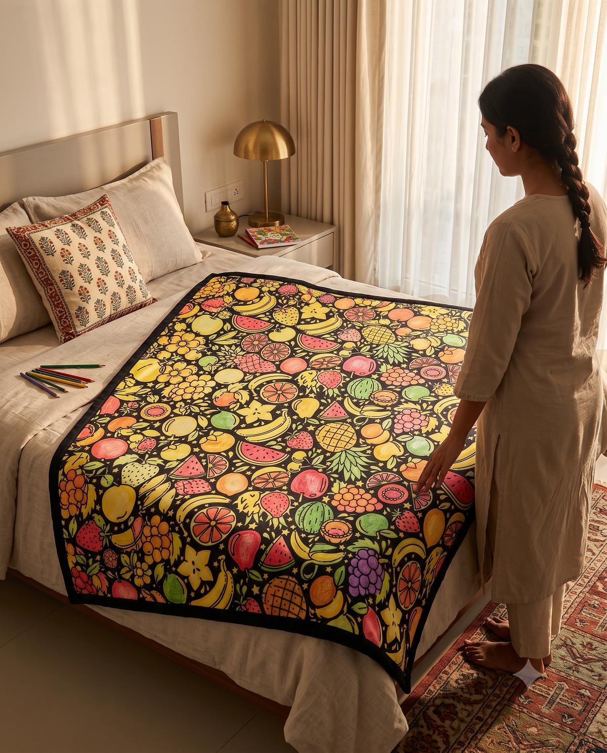 HORVO Canvas — Color Your Own Plush Blanket